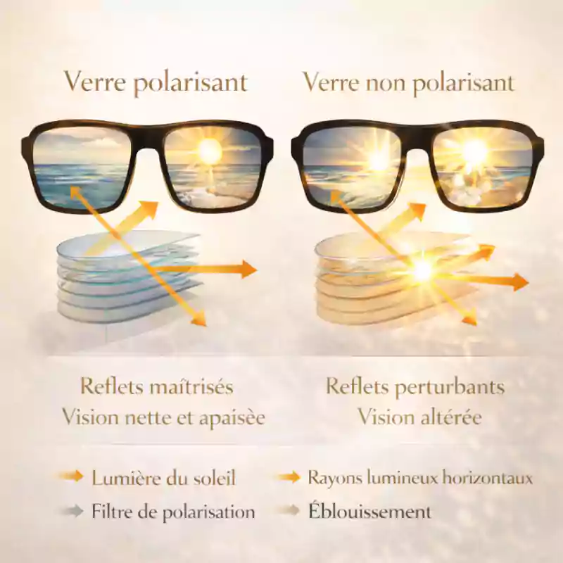 Verres polarisant